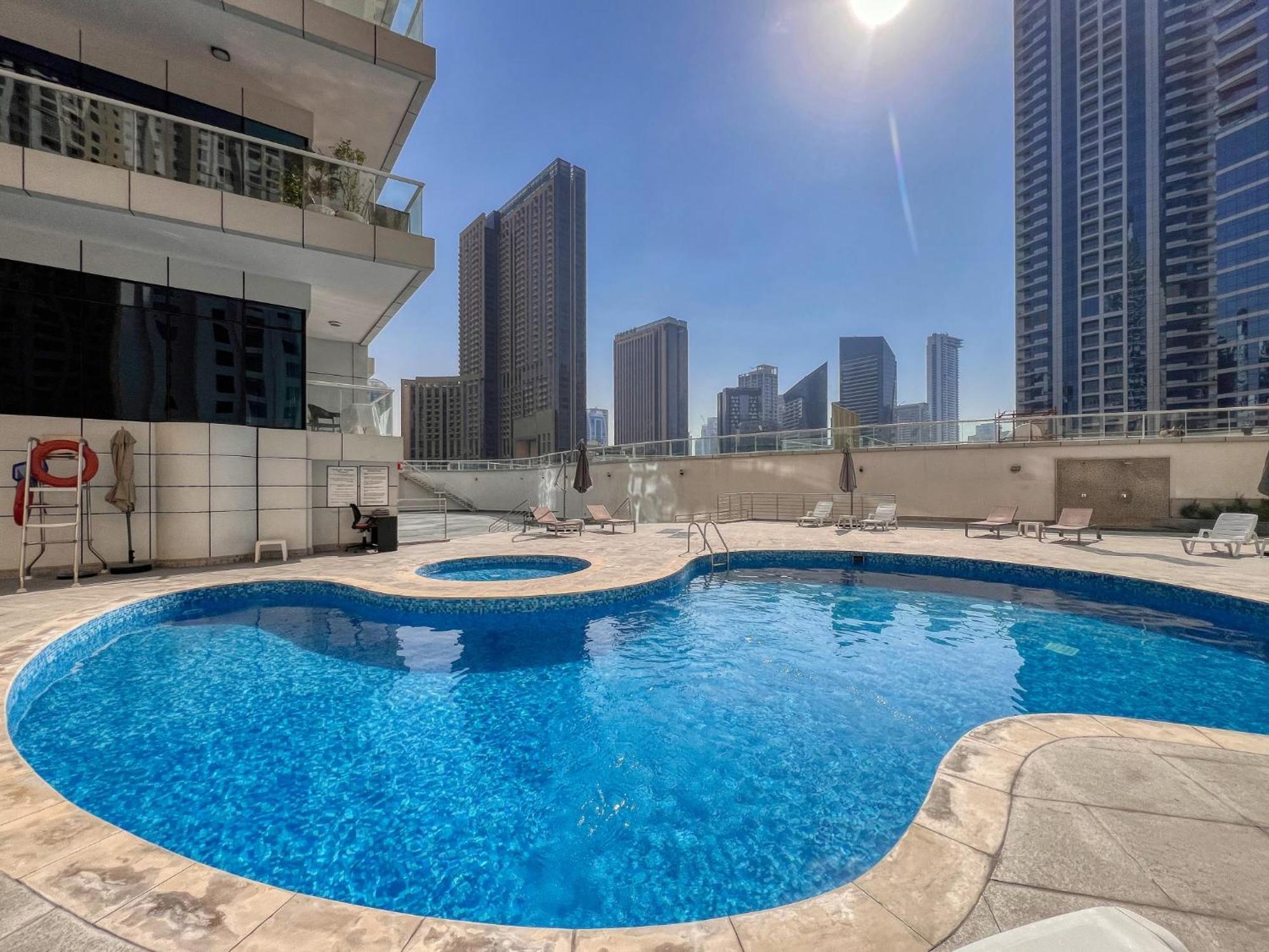 Enticing Space With Marina View Near The Beach! Dubai Exterior foto